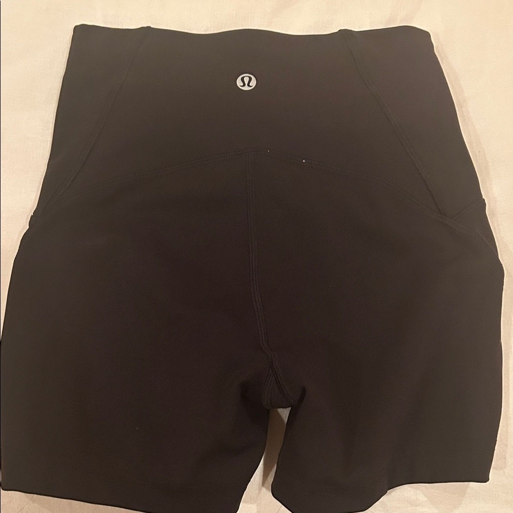 lululemon athletica Women's Black Bike Shorts